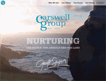 Tablet Screenshot of carswellgroup.com